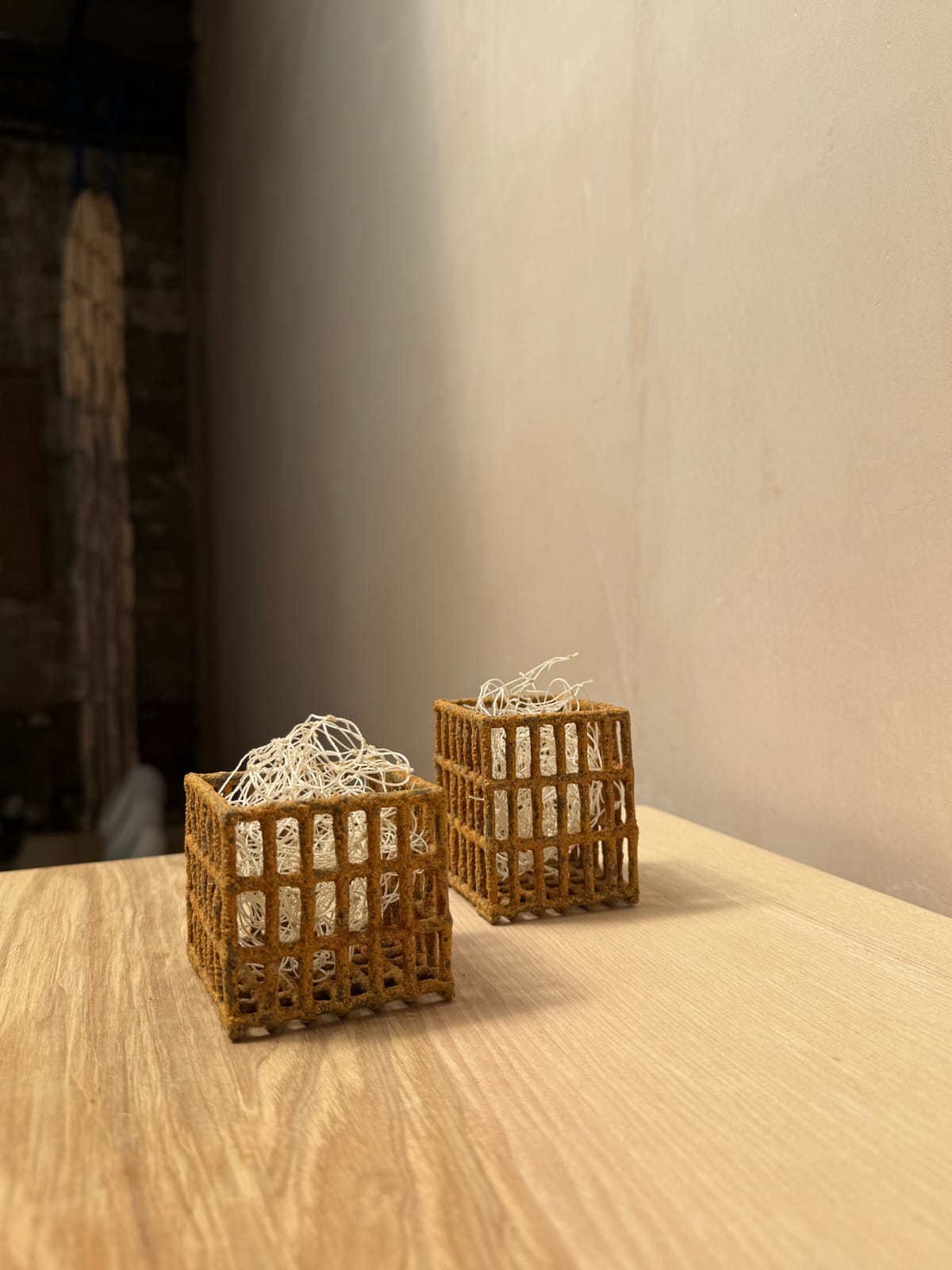 Annie Turner, Small Herring Net (Boxes), 2025