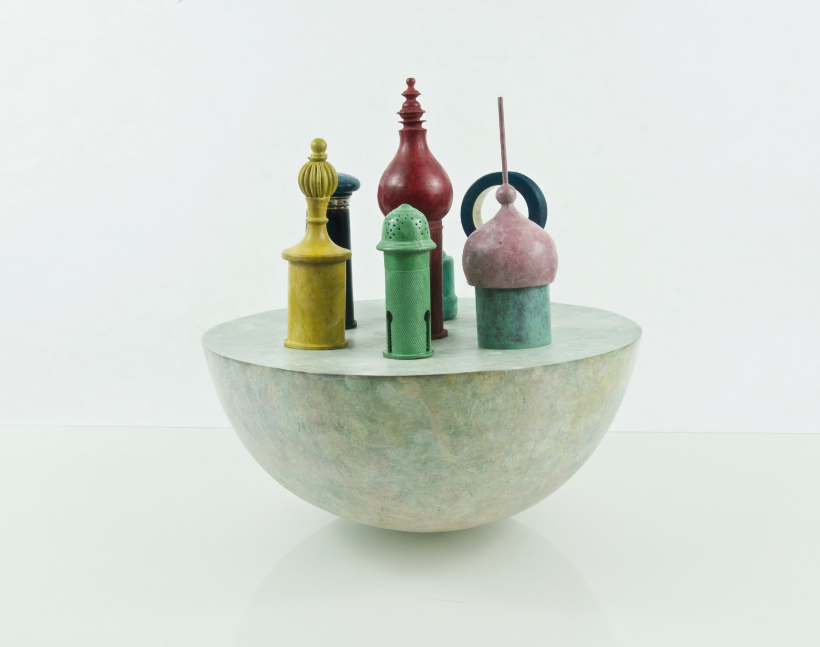 Cecilia Moore, Balancing a Cityscape, 2022