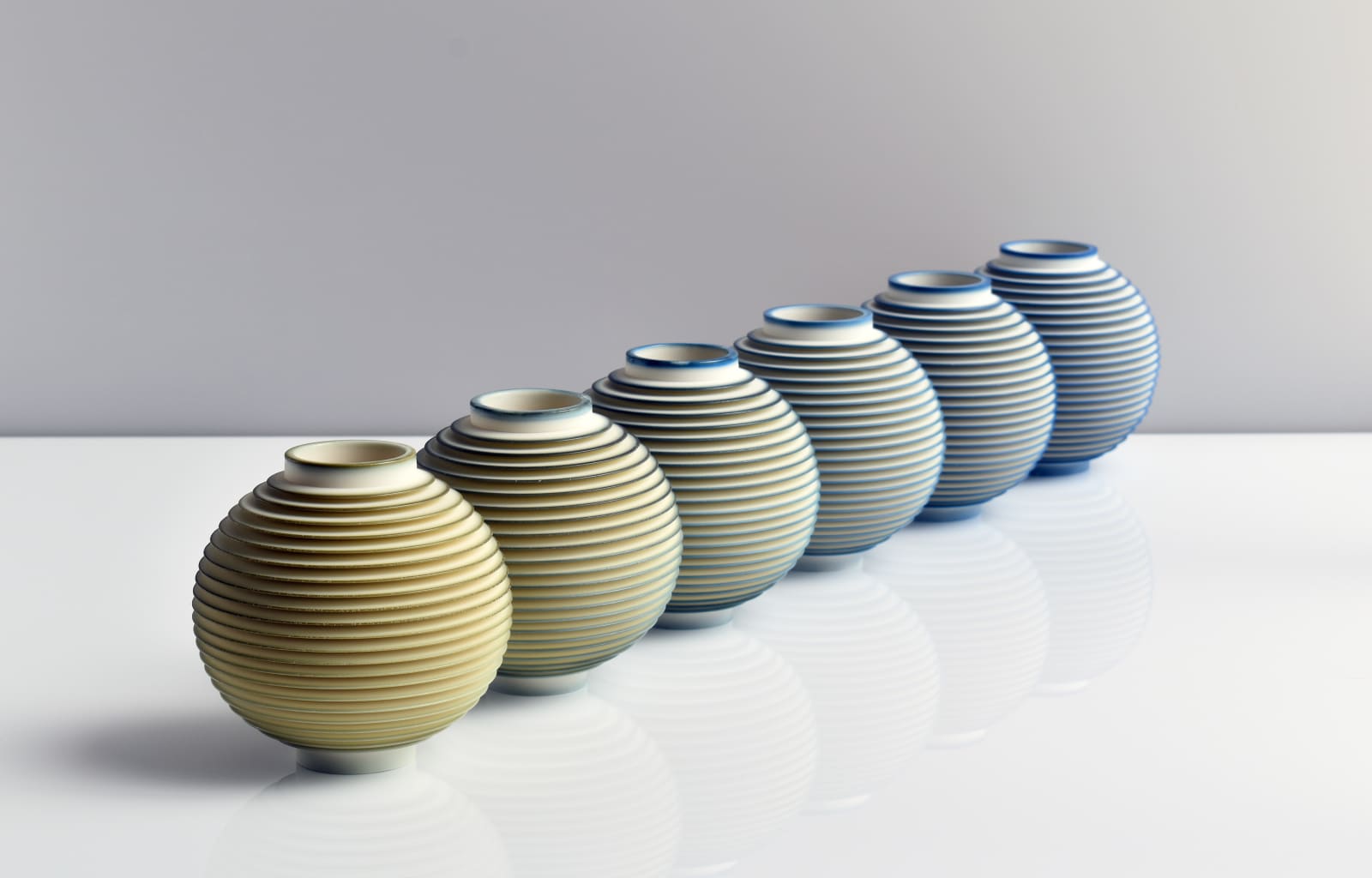 Nicholas Lees, Wave - 25.07 - six piece installation, 2025