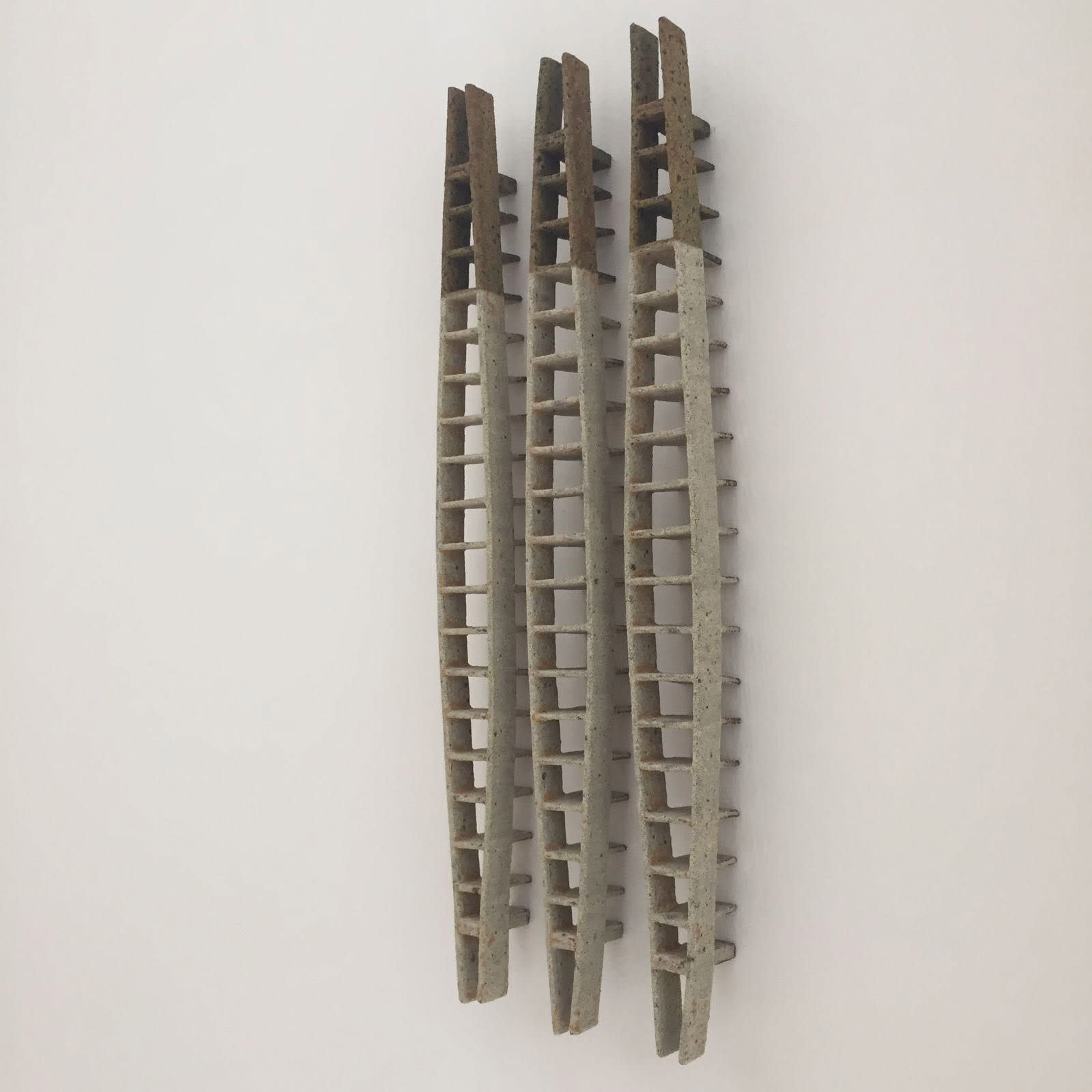 Annie Turner, Set of Three River Ladders - Tide Line, 2022