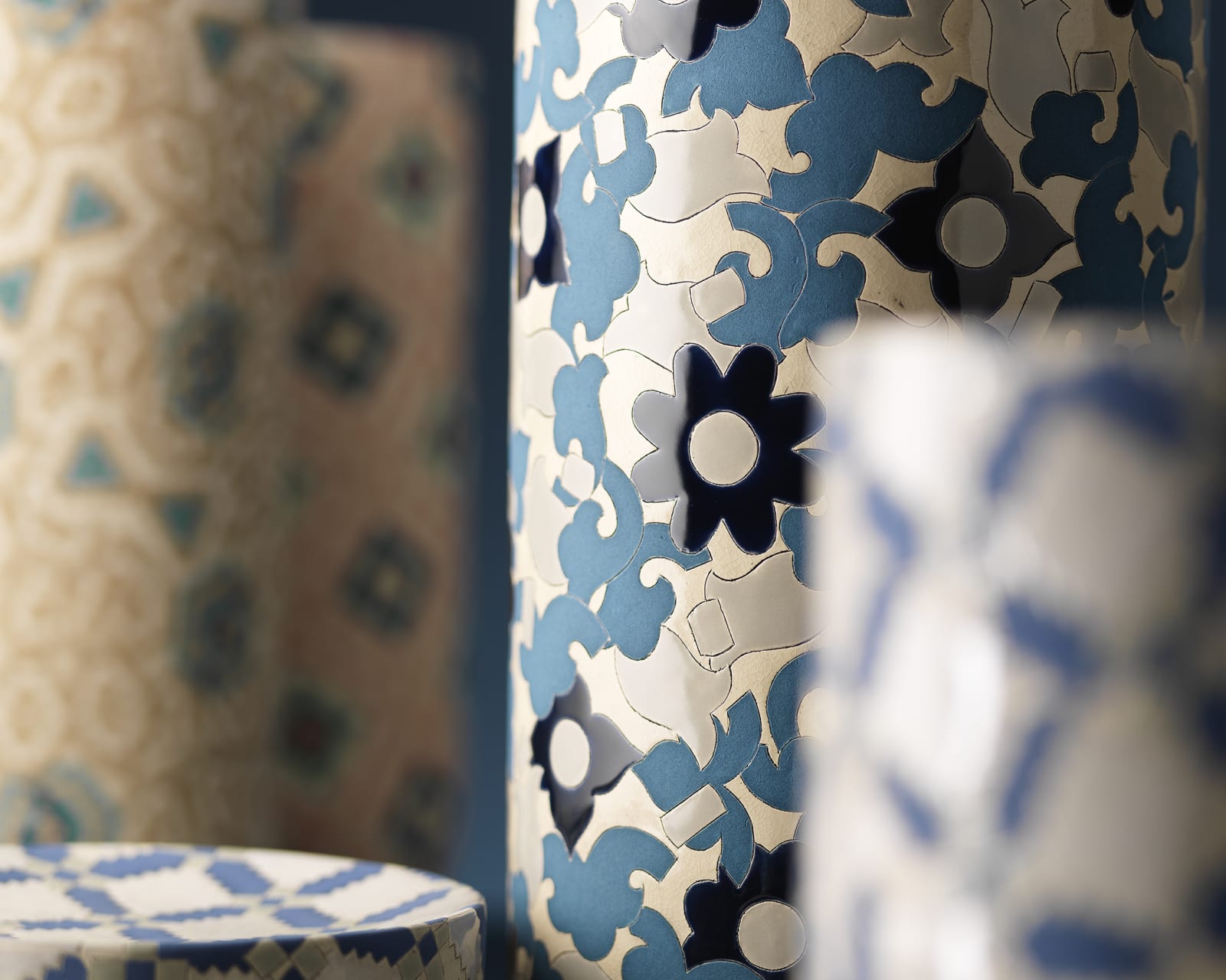 Frances Priest, Small Vase Form, Kirkcaldy Patterns VI, 2021
