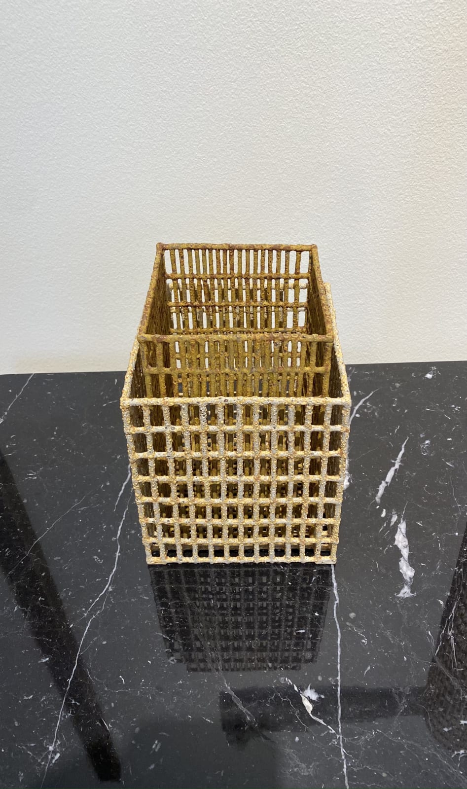 Annie Turner, Mussel Box and Sieve - Tall, 2022