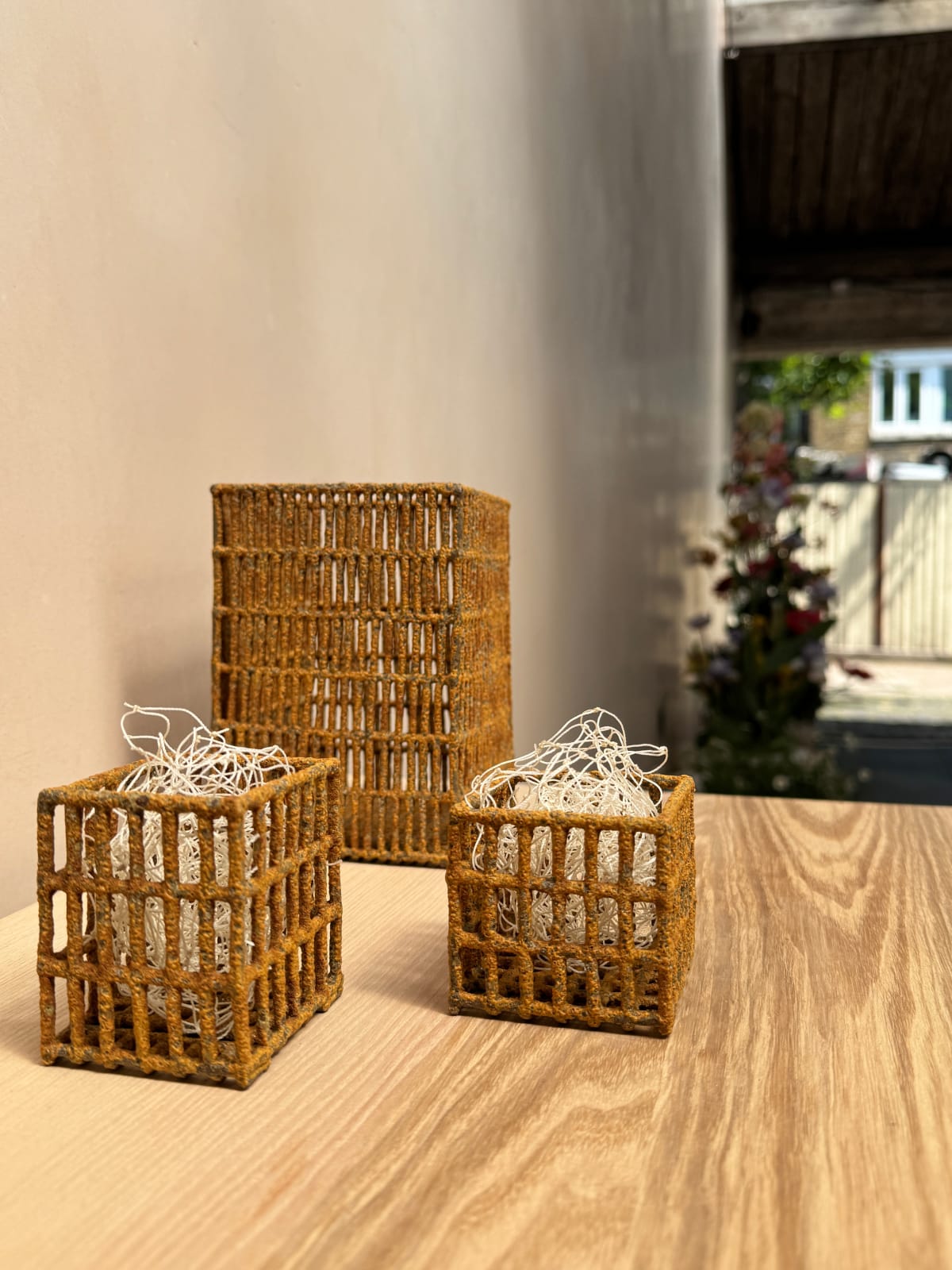 Annie Turner, Small Herring Net (Boxes), 2025
