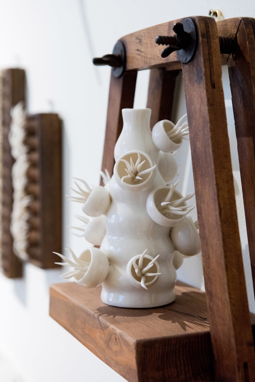 Ikuko Iwamoto, Racket Shelf, 2022