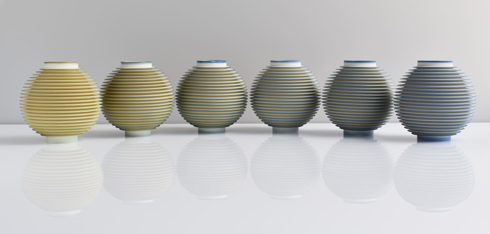 Nicholas Lees, Wave - 25.07 - six piece installation, 2025