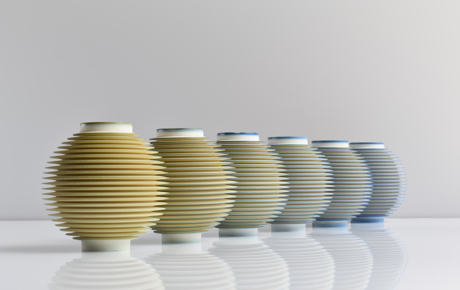 Nicholas Lees, Wave - 25.07 - six piece installation, 2025