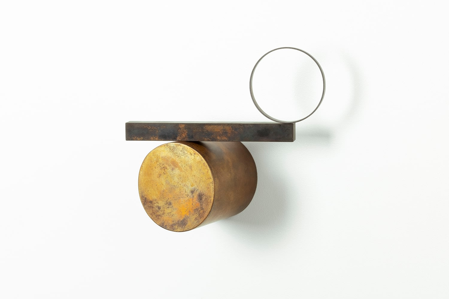 Juliette Bigley, Conjunction: Two Circles and a Line, 2022