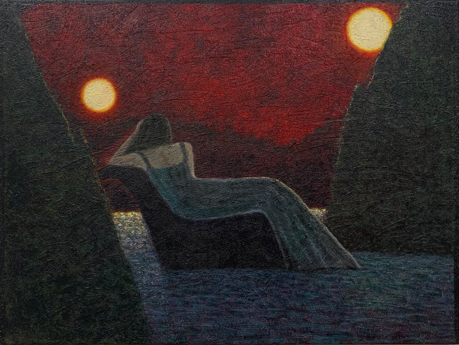Cami Hui, Soft gaze at the moons , 2023