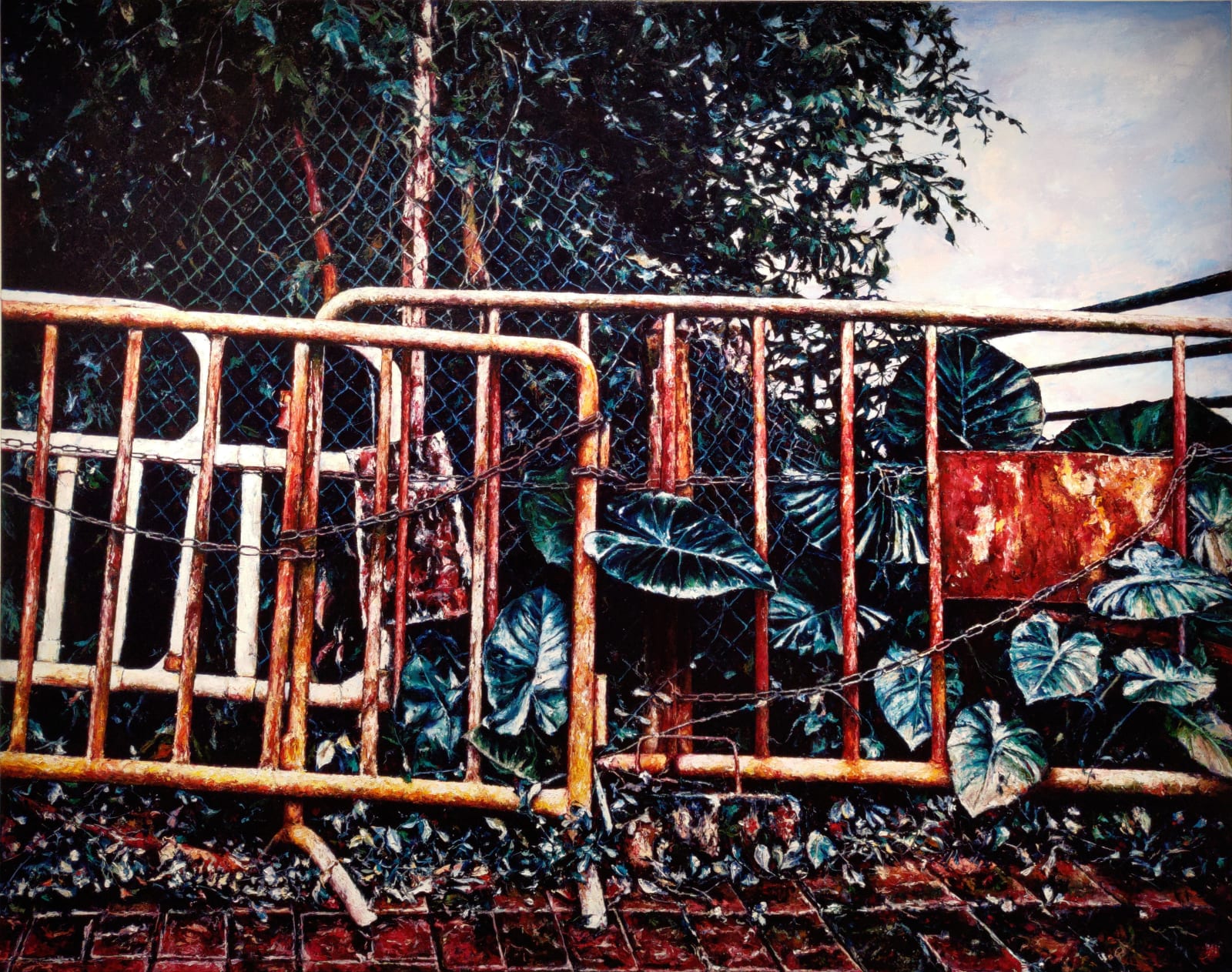 Chan King Long, Ken, Fence 鐵欄, 2024