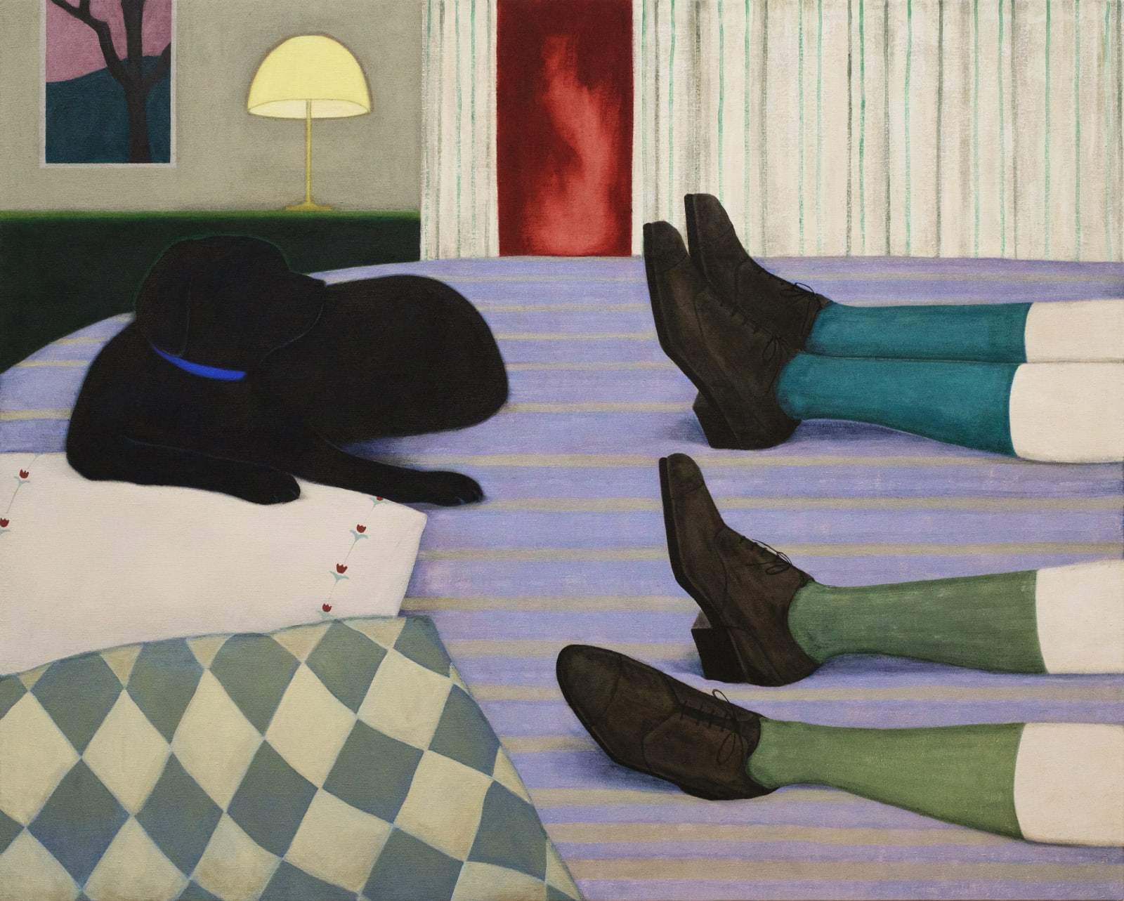 Cami Hui, The black dog in our dreams , 2023
