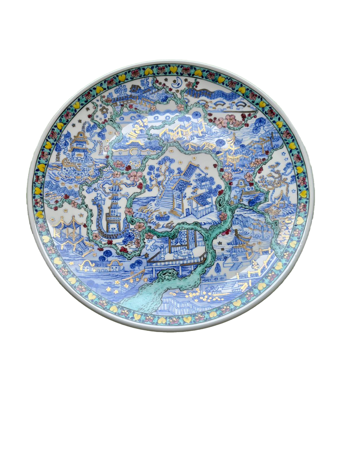 Oychir Cheung, Blue Chinese Garden 2, 2025