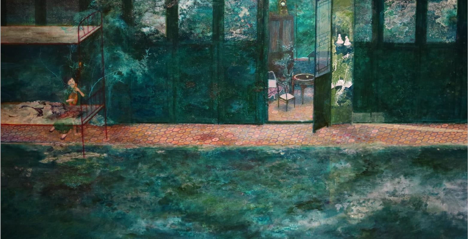 Kwong Man Chun, Hang Cen Ling and Tenement House (Series) 黄岑嶺與唐樓長廊 (系列), 2017