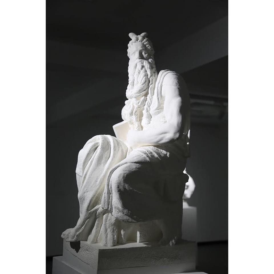 Li Hongbo, Bust of Moses, 2014-2017