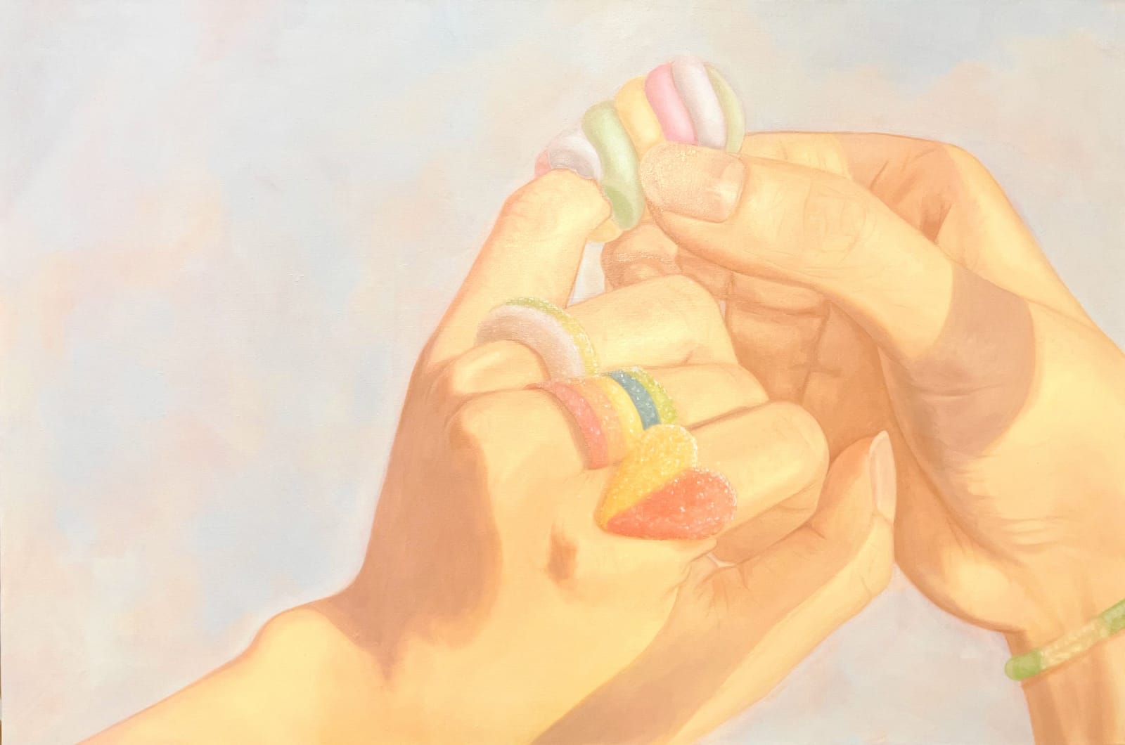 ANG CHEUK KIU, KAYLA 翁綽翹, Sweet Rings 酸沙桃心戒指, 2025