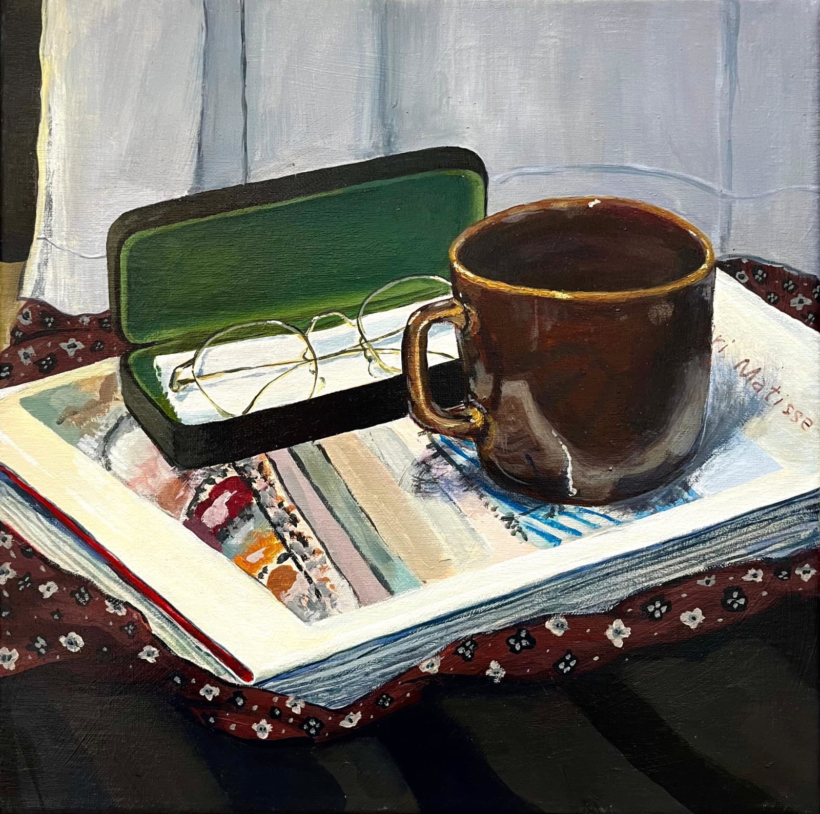 Cami Hui, Still life practice with Matisse, 2021