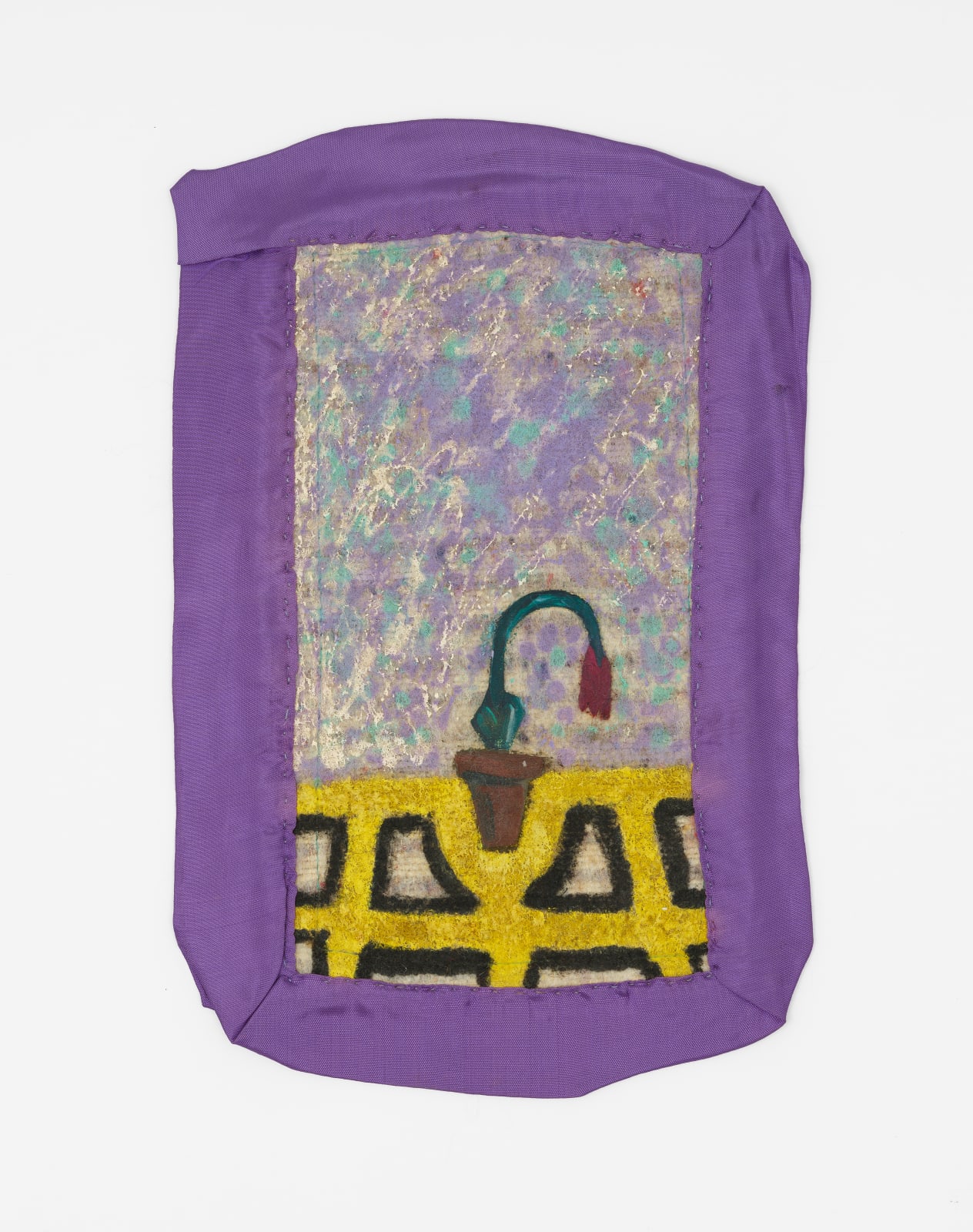 Feliciano Centurión, Ausencia [Absence] (Lilac flower in plant), 1990s