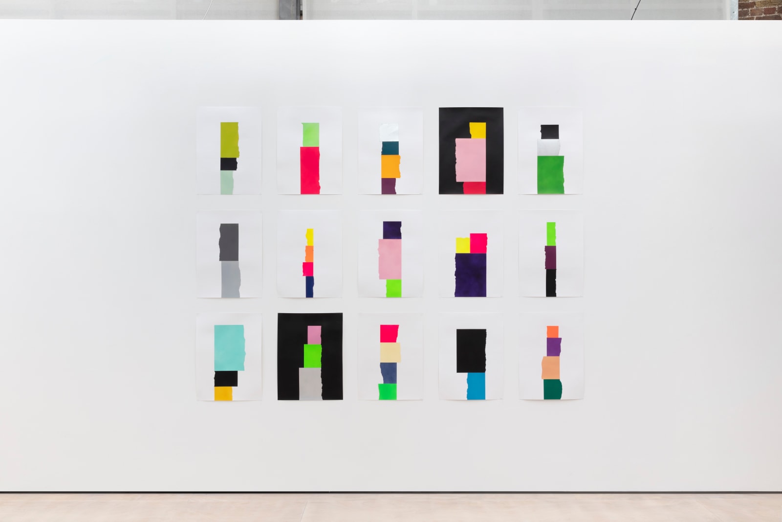 David Batchelor, Concrete Collage, 2023