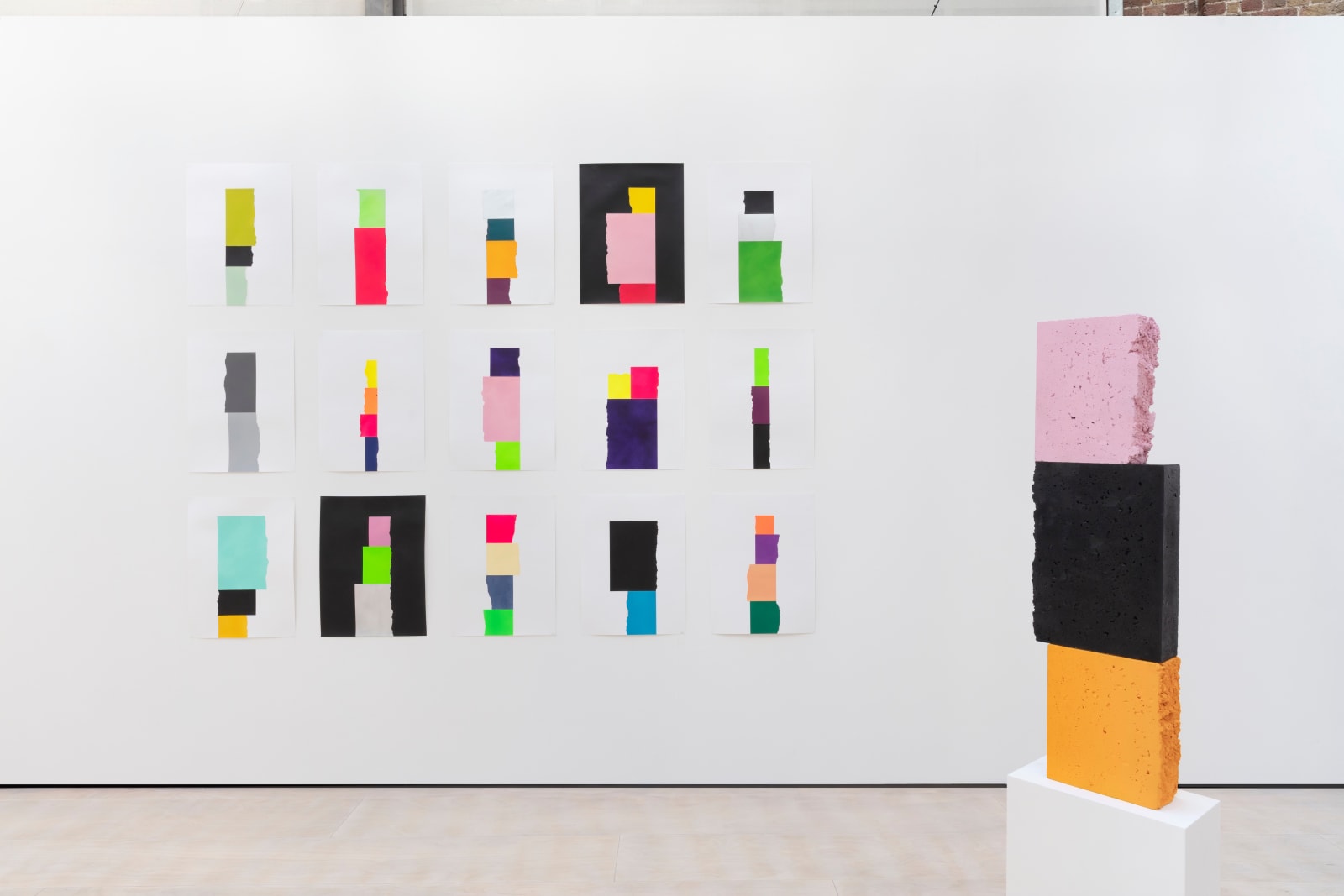 David Batchelor, Concrete Collage, 2023