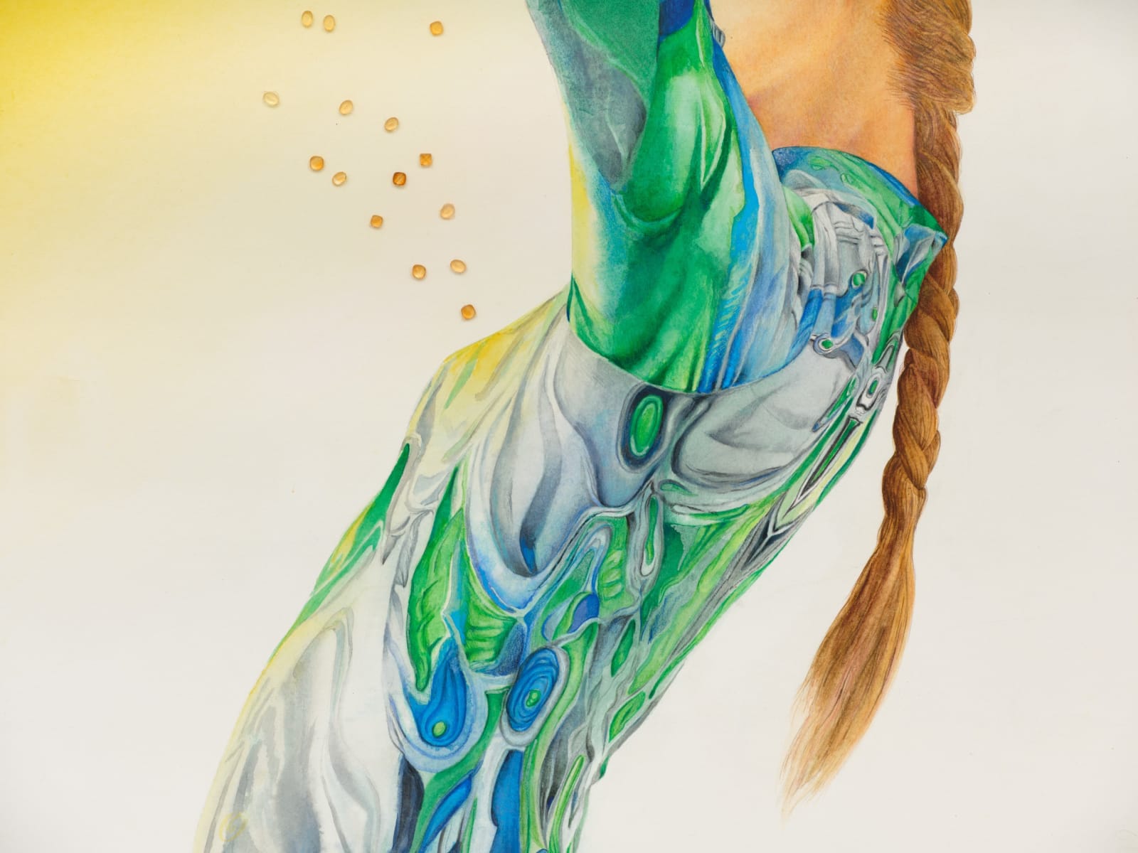 Patricia Domínguez, Evento Dorado: Cuando te traspasa un neutrino solar [Golden Event: When you get hit by a solar neutrino], 2024