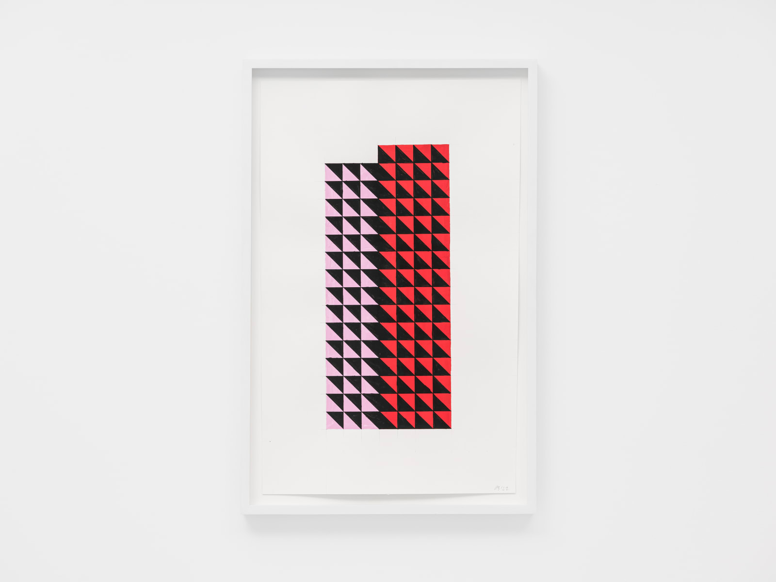 David Batchelor, Corona Shuffle D02, 2022