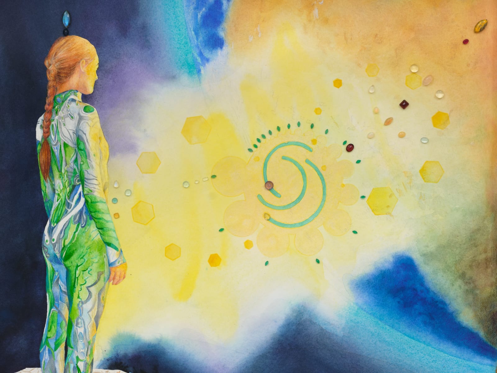 Patricia Domínguez, Háblale geométricamente a la Tierra [Talk geometrically to the Earth], 2024