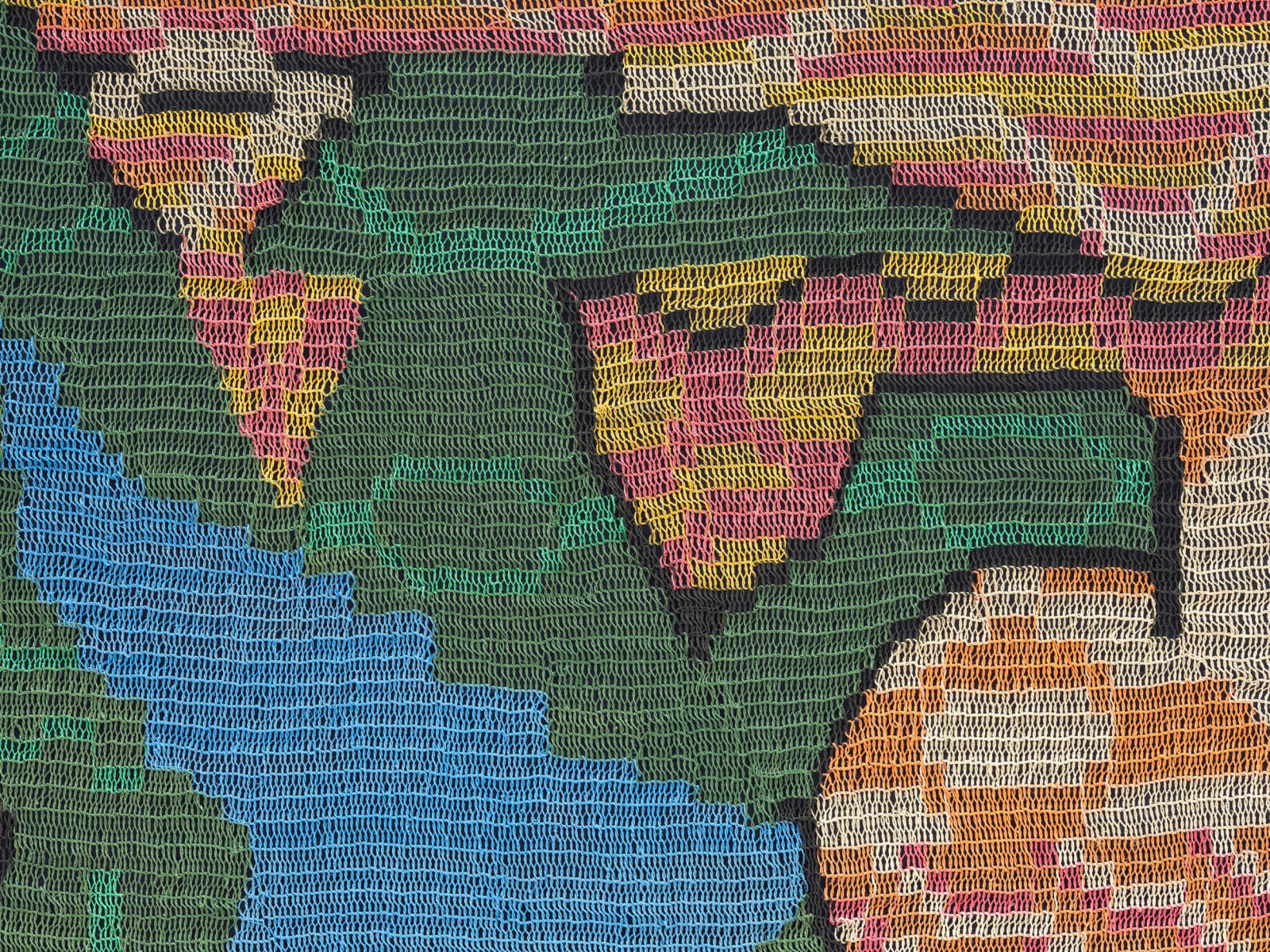 Claudia Alarcón, Tewok Tes P'ante [El origen del río / The origin of the river], 2023