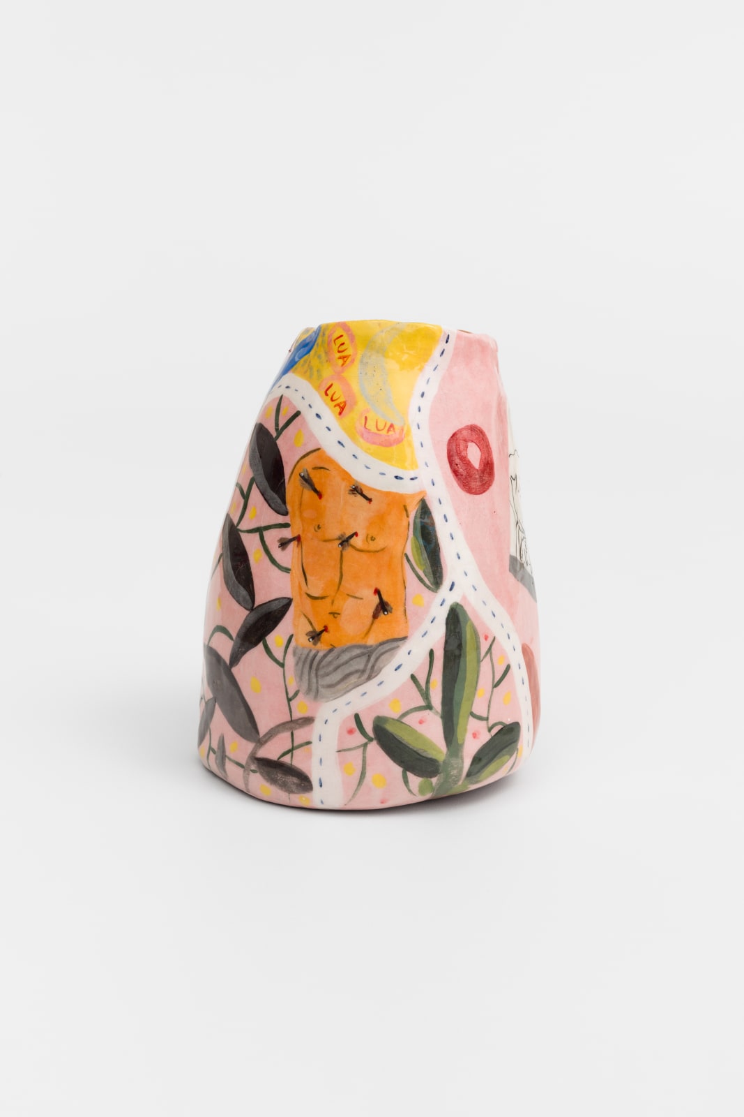 Matheus Chiaratti, Anoitece nas escadas do seu prédio (Abetarda) [Night falls on the stairs of your building (Abetarda series)], 2024