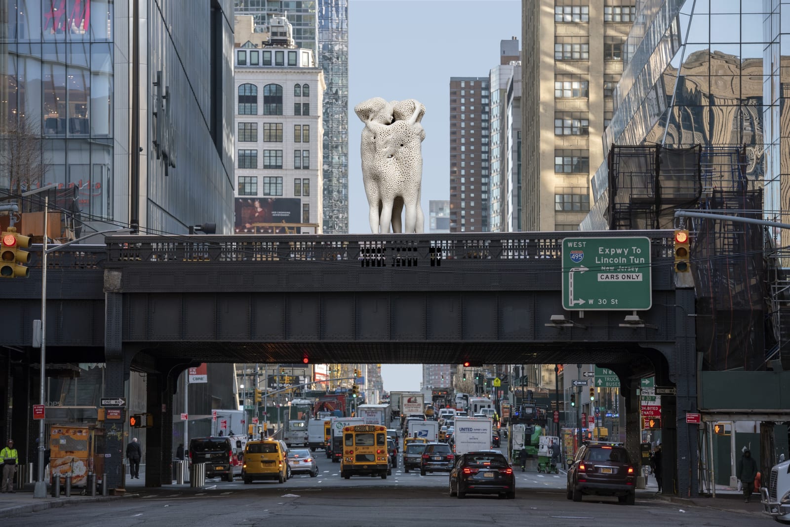 Claudia Fontes, Foreigners (Proposal for High Line Plinth, New York), 2019