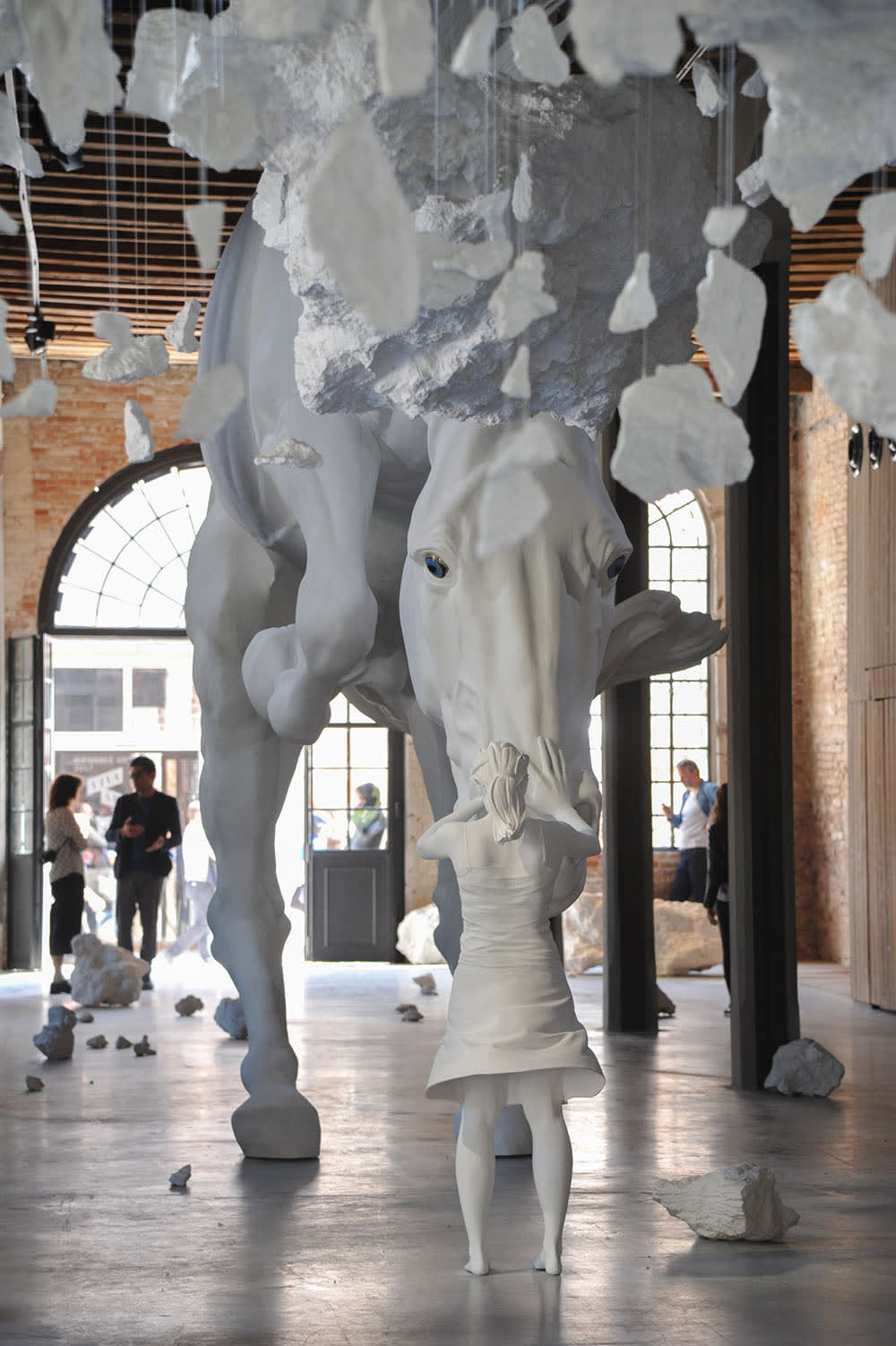 Claudia Fontes, The Horse Problem, Installation at the Argentinean Pavilion, Arsenale, 57a Venice Biennial, Italy, 2017