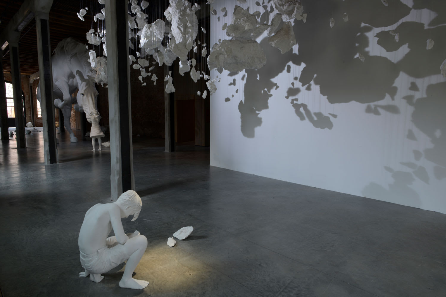 Claudia Fontes, The Horse Problem, Installation at the Argentinean Pavilion, Arsenale, 57a Venice Biennial, Italy, 2017