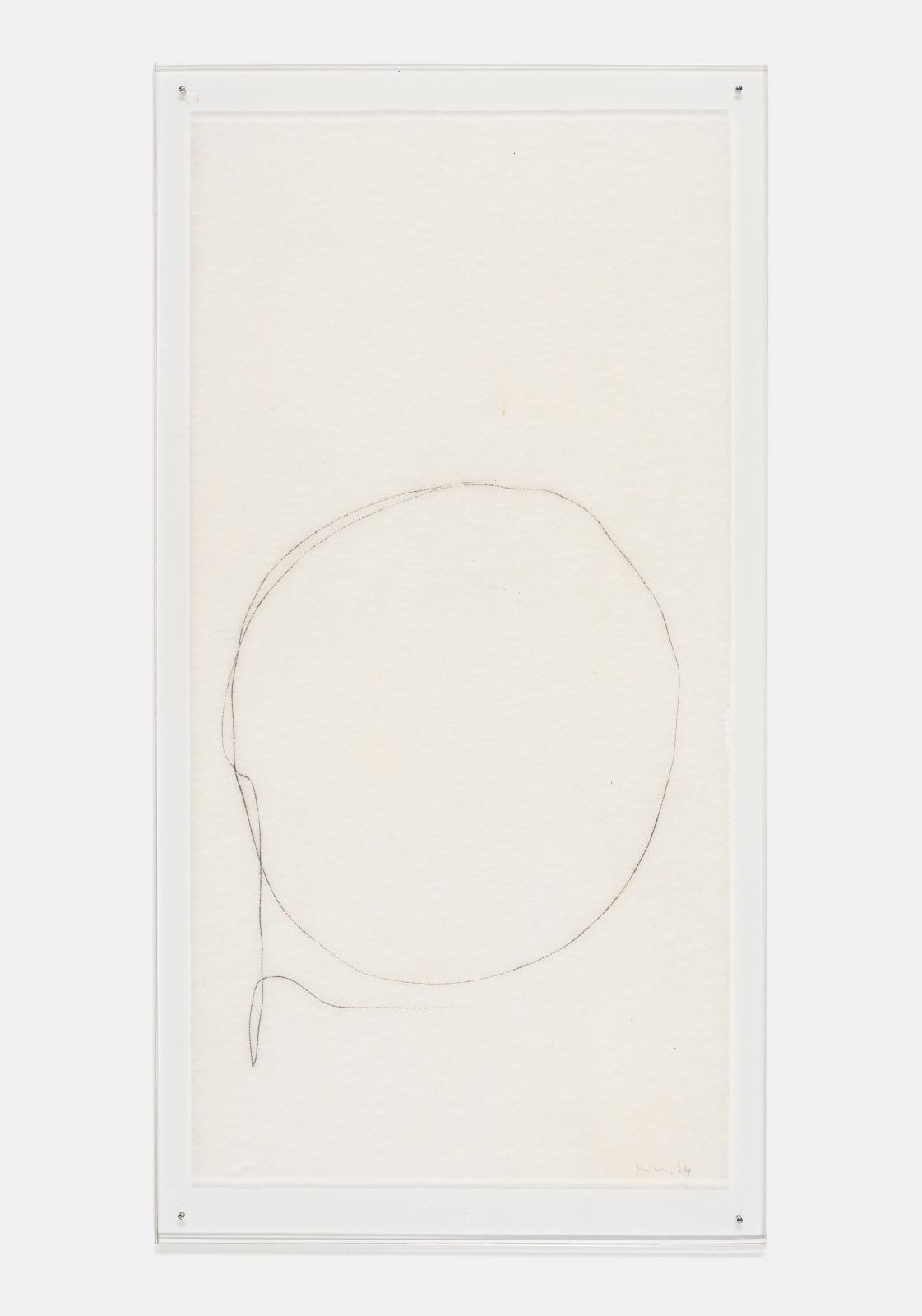 Mira Schendel, Untitled [from the series Monotipias], 1964