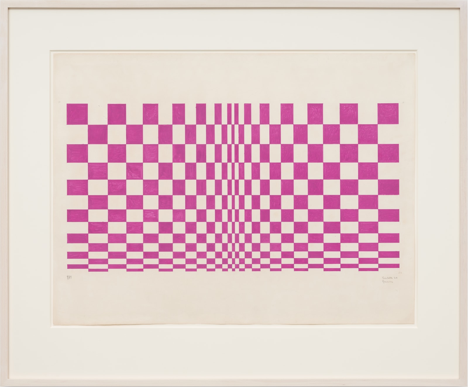 Luiz Sacilotto, Study, 1974