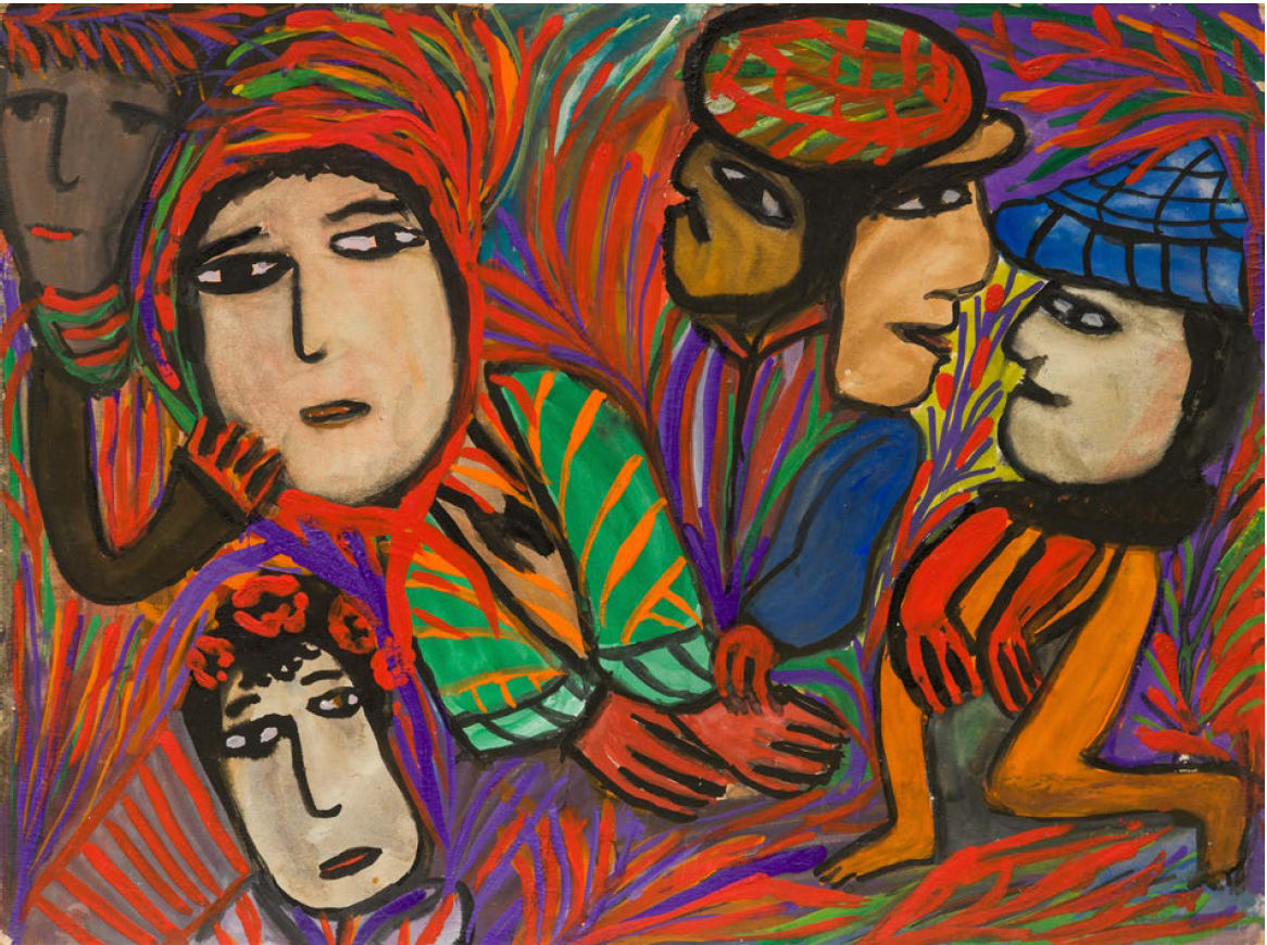 Janet Sobel, Untitled, c. 1942