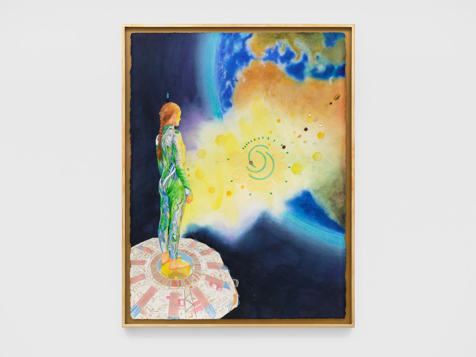 Patricia Domínguez, Háblale geométricamente a la Tierra [Talk geometrically to the Earth], 2024