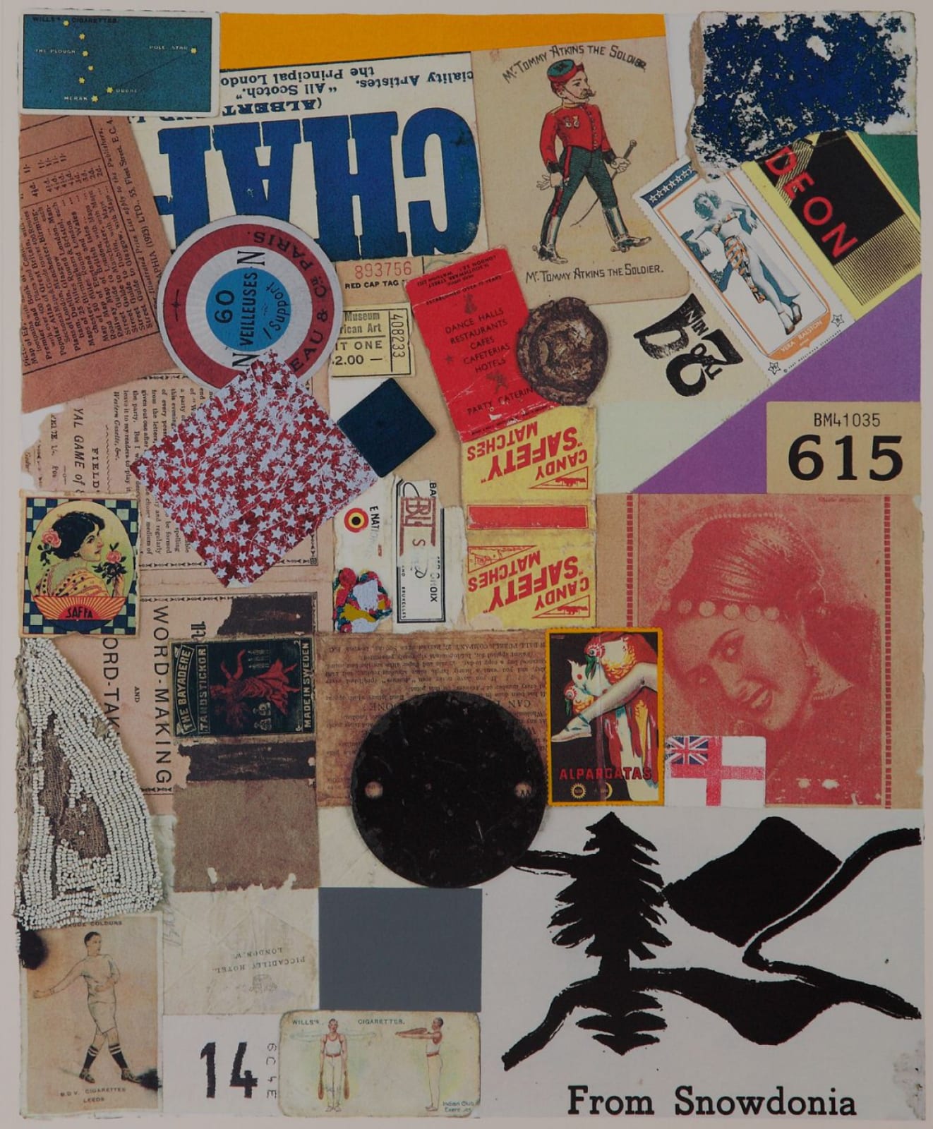 Peter Blake, Homage to Schwitters - Deon, 2005