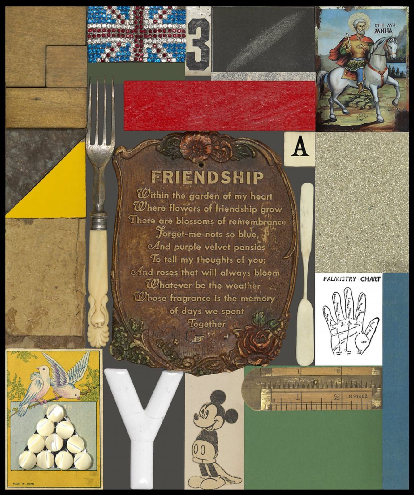 Peter Blake, Wooden Puzzle Series: Friendship, 2013