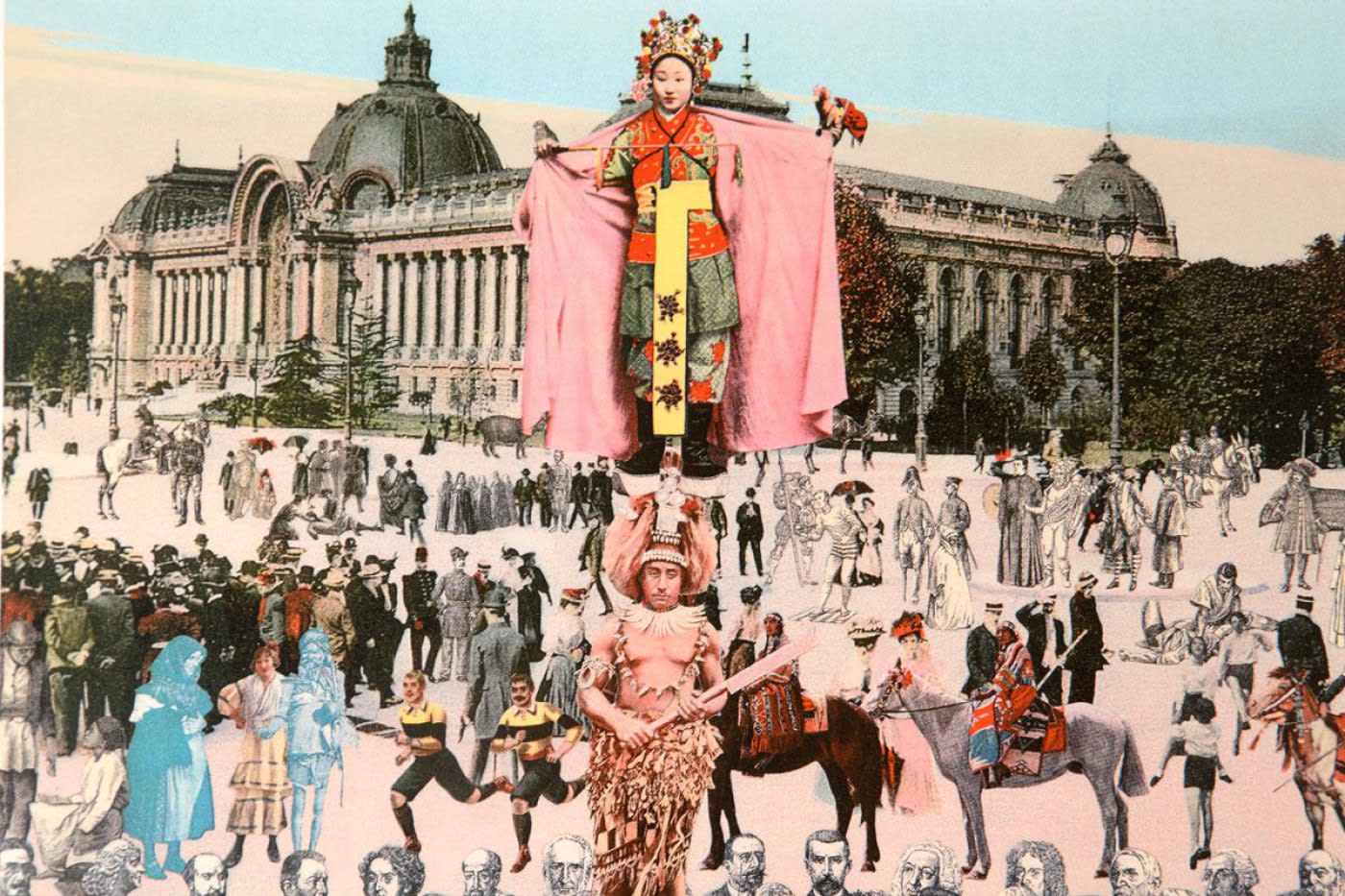 Peter Blake, Paris Quartet: Four Man Up, 2010