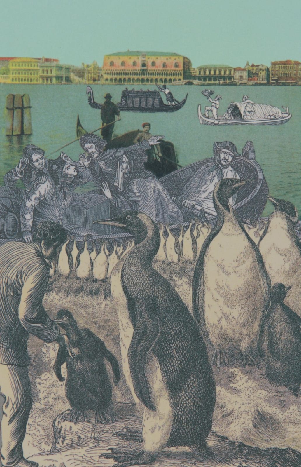 Peter Blake, Venice Suite: Penguins, 2009