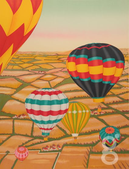 Francois Ledan Fanch, Vol Au Desses De Champs