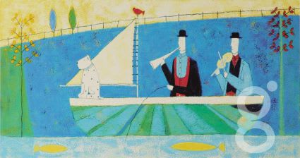 Annora Spence, Musicians in a Boat