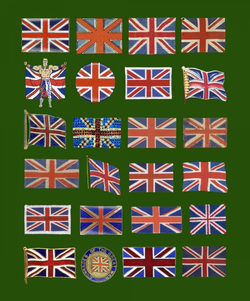 Peter Blake, Found Art - 24 Flags, 2011