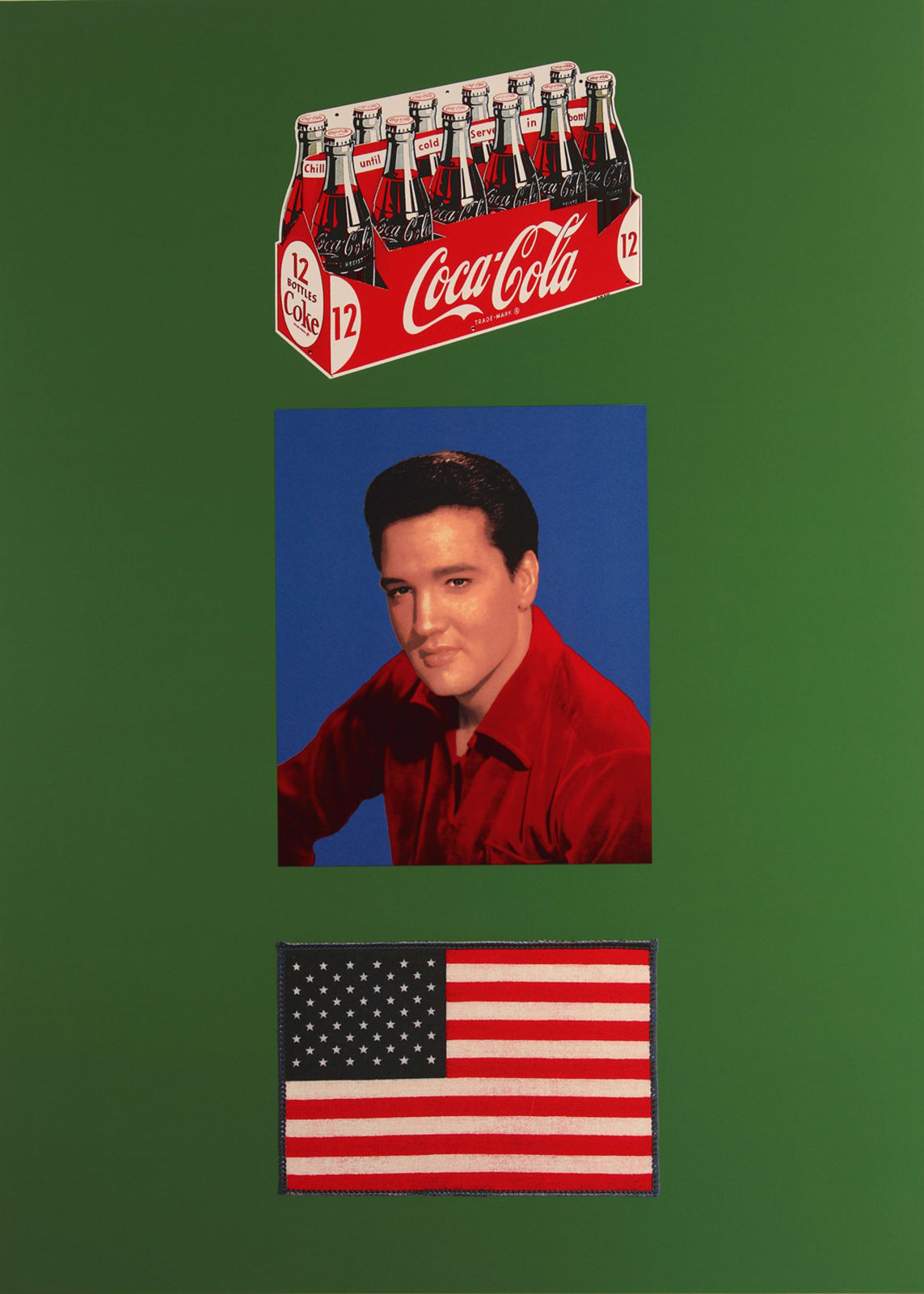 Peter Blake, American Trilogy: Green, 2012