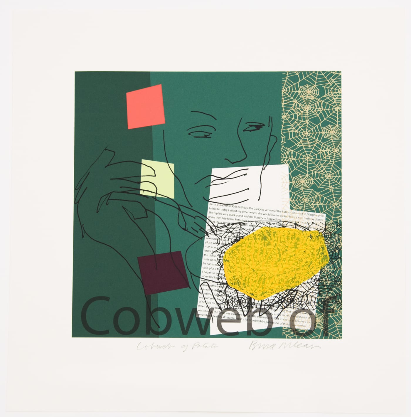 Bruce Mclean, Mixed Grillings, 2016