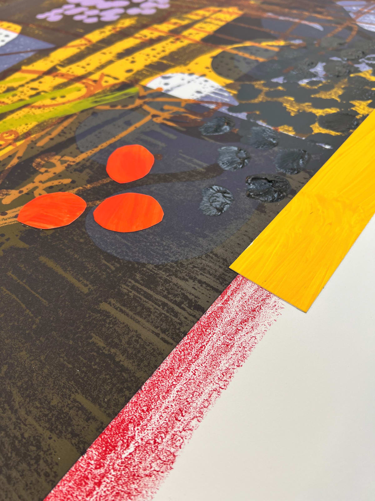 Bruce McLean, Hot Autumn Yellow, 2024