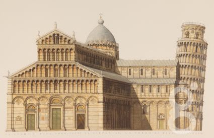 Andrew Ingamells, Pisa Cathedral and the Leaning Tower