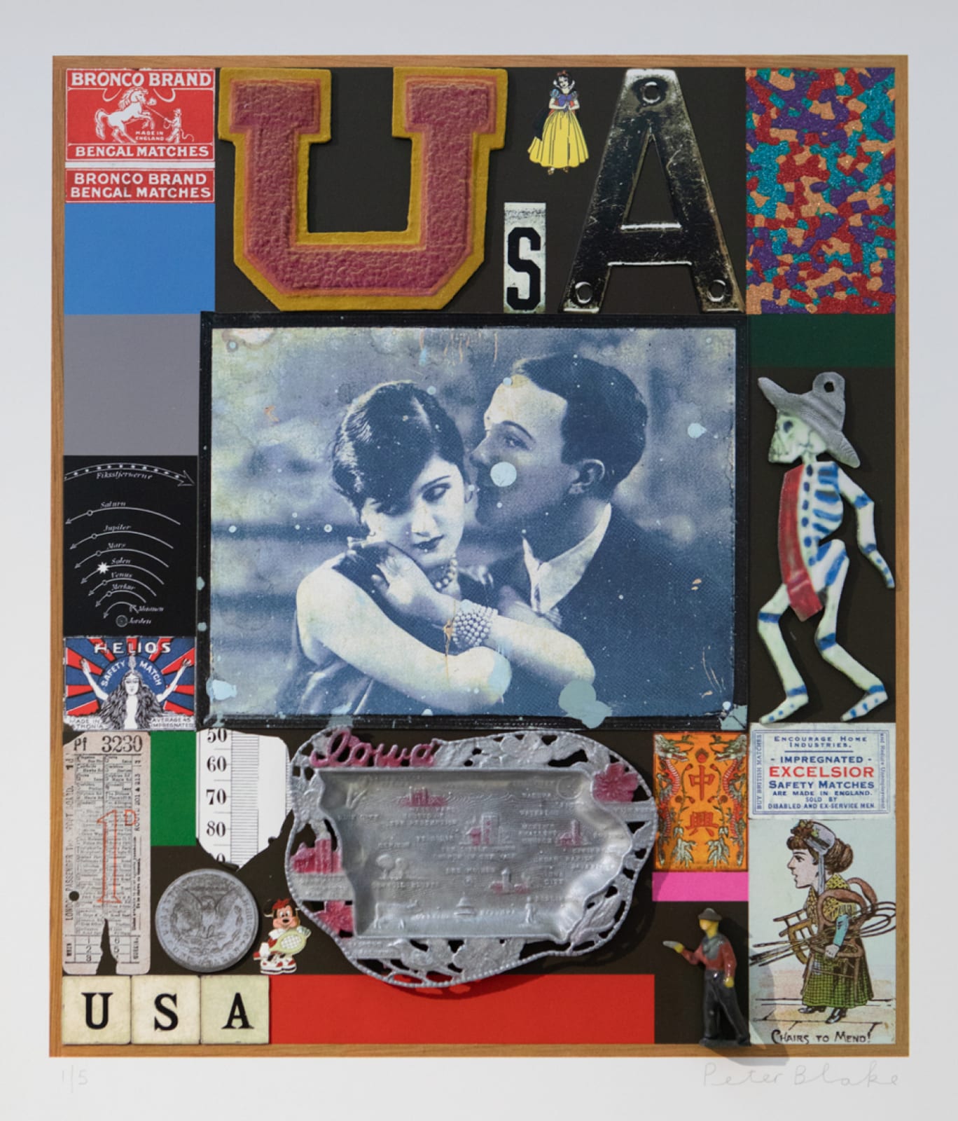 Peter Blake, 3D USA Series: Excelsior, 2019