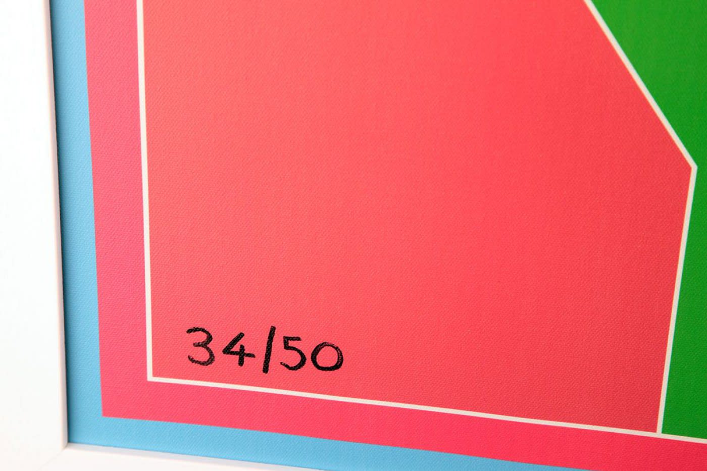 Peter Blake, I Love You (Canvas), 2013