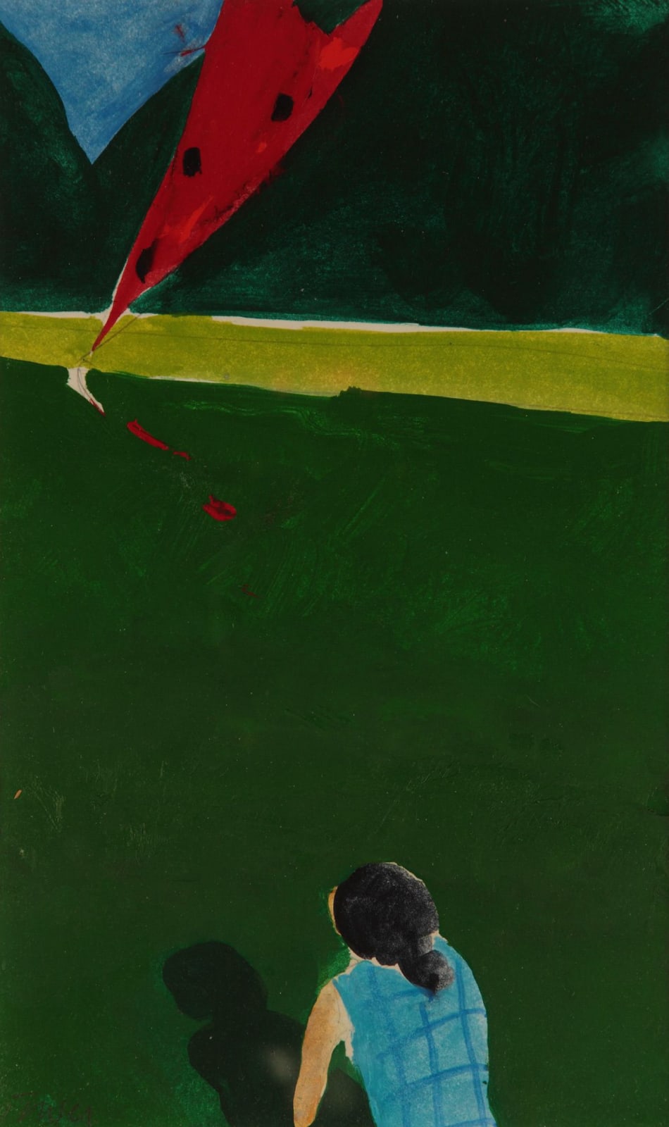Donald Hamilton Fraser, Study for Child with Kite