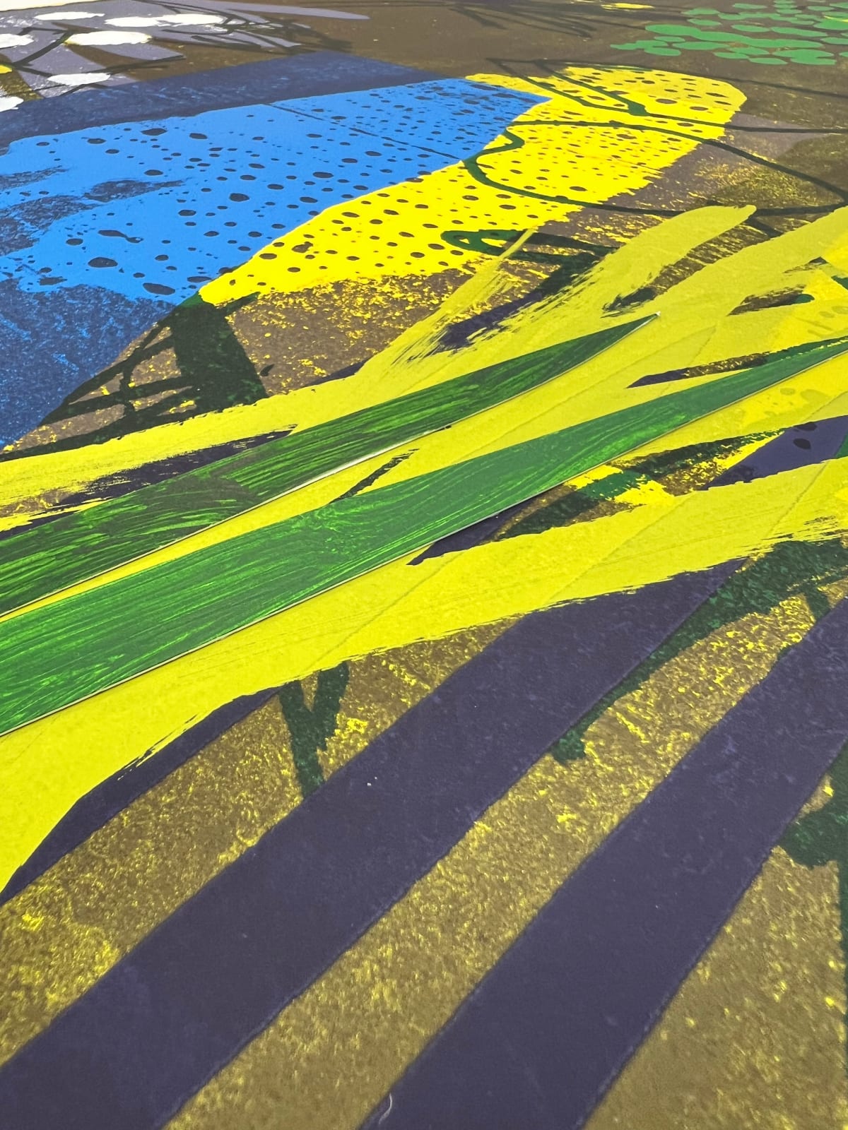 Bruce McLean, Deep In Exotic Garden, 2024