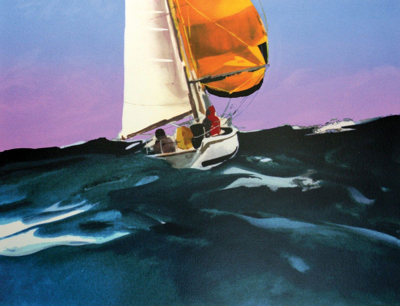 Donald Hamilton Fraser, Yellow Spinnaker, 2003